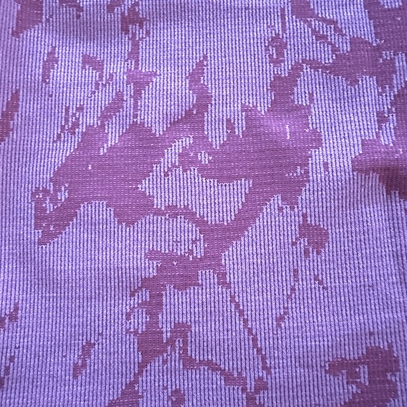 Lululemon Racerback athletic tank. Cool pink splash pattern. Size 8. - Picture 6 of 7